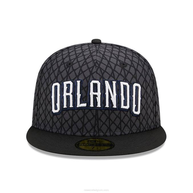 New Era orlando magic authentics city edition donkergrijze 59fifty fitted cap BT24213
