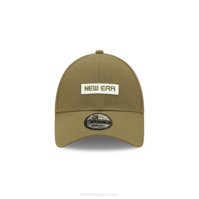 New Era patch kaki 9forty verstelbare pet BT241799