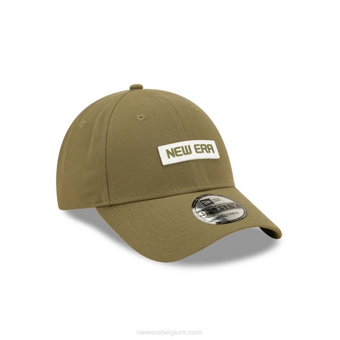 New Era patch kaki 9forty verstelbare pet BT241799