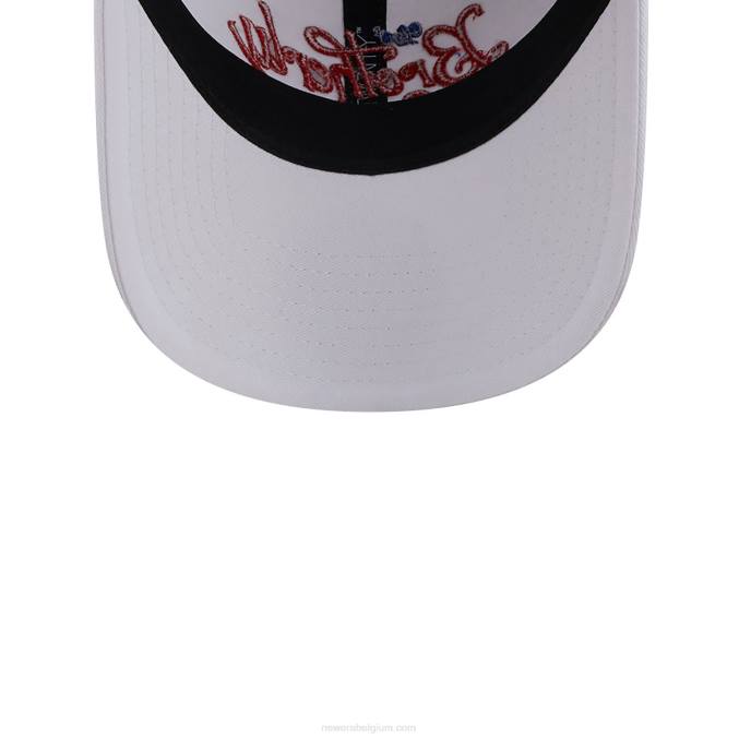 New Era philadelphia 76ers authentics city edition witte 9twenty verstelbare pet BT242219