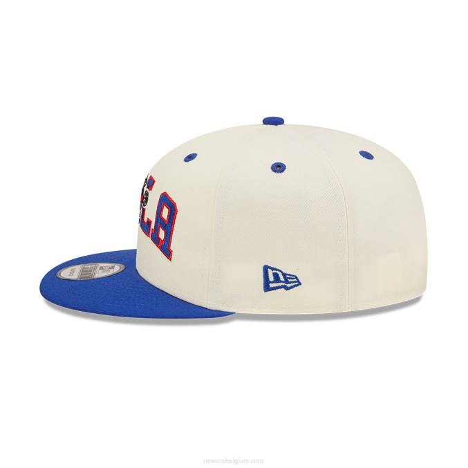New Era philadelphia 76ers blend witte 9fifty snapback pet BT241982