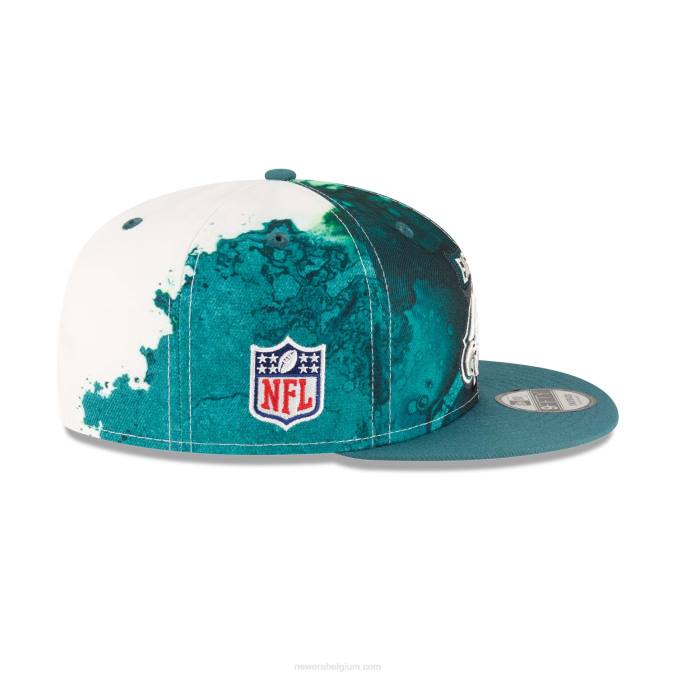 New Era philadelphia eagles nfl sideline 2022 groene 9fifty snapback pet BT241960