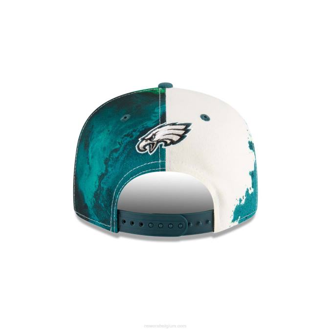 New Era philadelphia eagles nfl sideline 2022 groene 9fifty snapback pet BT241960
