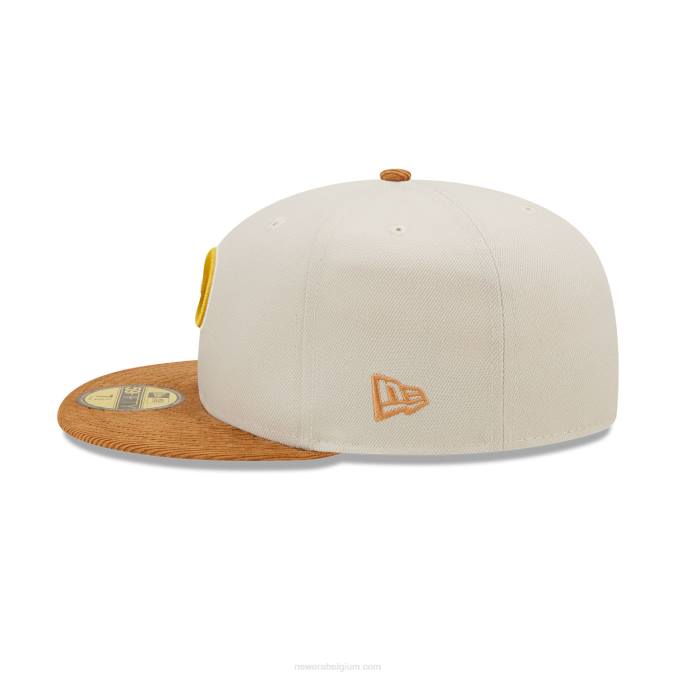 New Era philadelphia phillies cord vizier stone 59fifty getailleerde cap BT24589