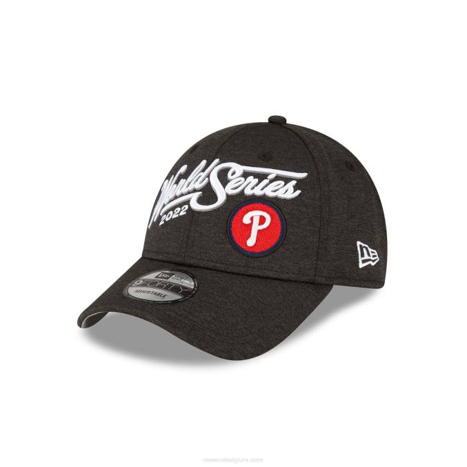 New Era philadelphia phillies mlb league kampioenen zwarte 9forty verstelbare pet BT241767