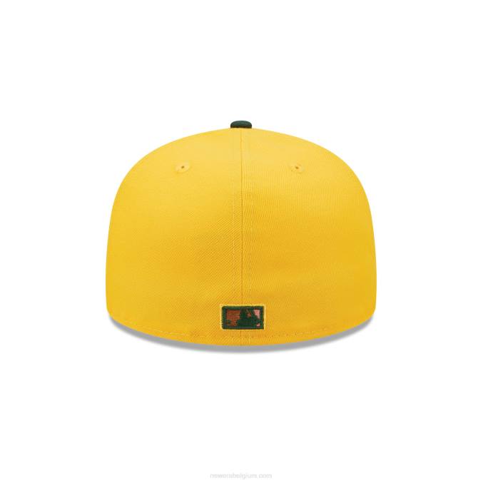 New Era philadelphia phillies terug naar school gele 59fifty getailleerde pet BT241318