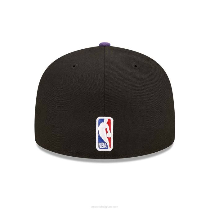 New Era phoenix suns nba tip off 2022 zwarte 59fifty getailleerde pet BT24829