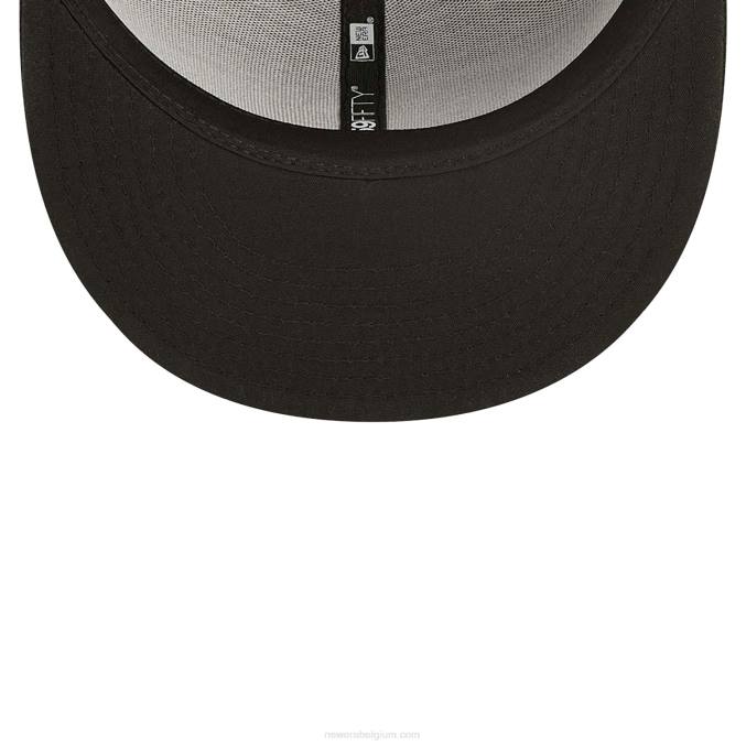 New Era pittsburgh piraten authentiek op veldspel zwarte 59fifty cap BT24185
