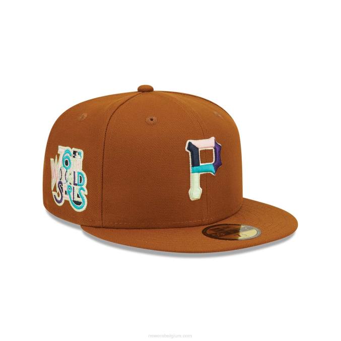 New Era pittsburgh piraten vintage bloemen 59fifty pet BT24353
