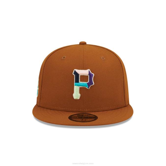 New Era pittsburgh piraten vintage bloemen 59fifty pet BT24353