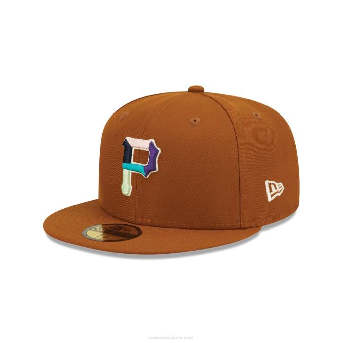 New Era pittsburgh piraten vintage bloemen 59fifty pet BT24353