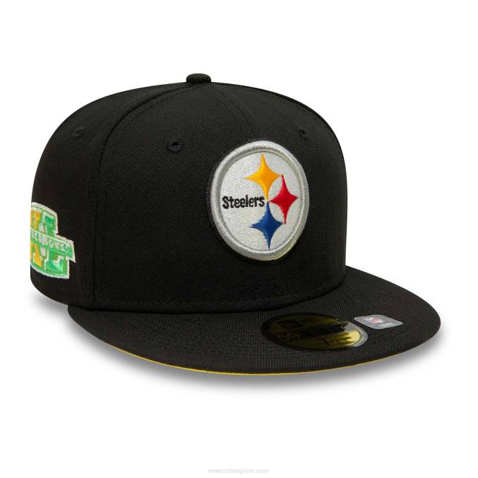 New Era pittsburgh pirates citrus pop zwarte 59fifty pet BT24524