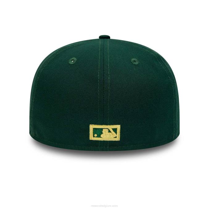 New Era pittsburgh pirates forest green 59fifty getailleerde pet BT241175