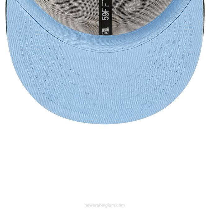 New Era pittsburgh pirates mlb pop sweat zwart 59fifty getailleerde pet BT24965