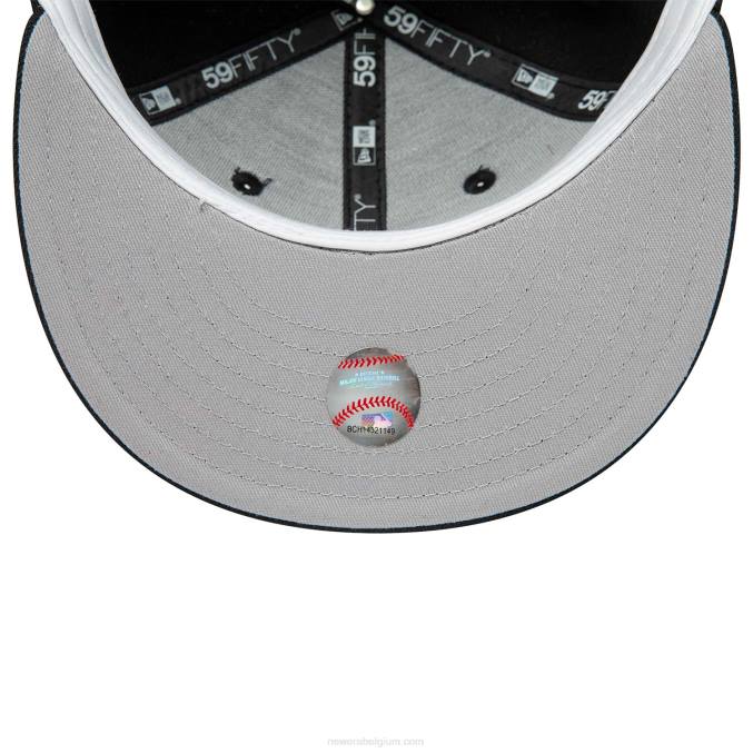 New Era pittsburgh pirates premium wol zwarte 59fifty pet BT24331