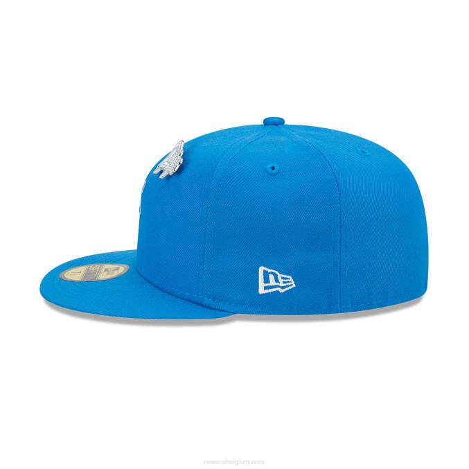 New Era pittsburgh pirates snow day blauwe 59fifty getailleerde pet BT24755