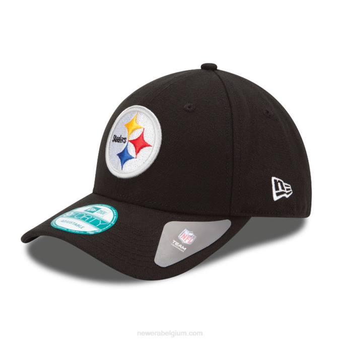 New Era pittsburgh steelers de league black 9forty cap BT241489