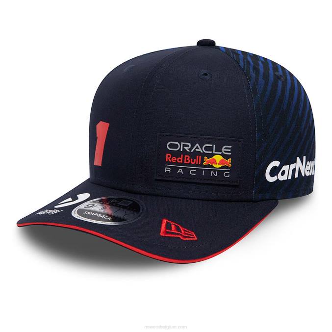New Era red bull racing max verstappen blauwe 9fifty snapback pet BT241991