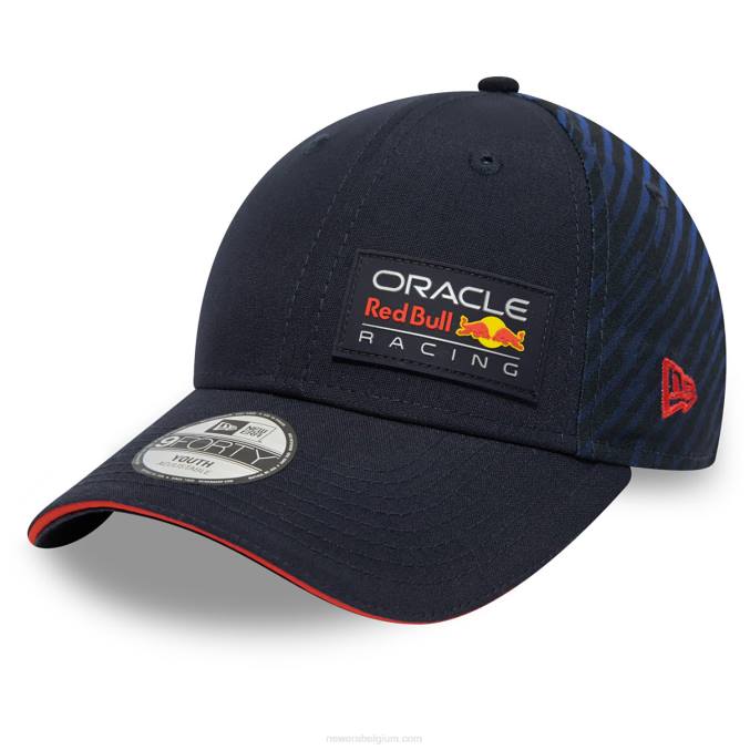 New Era red bull racing team jeugd blauw 9forty verstelbare pet BT241548
