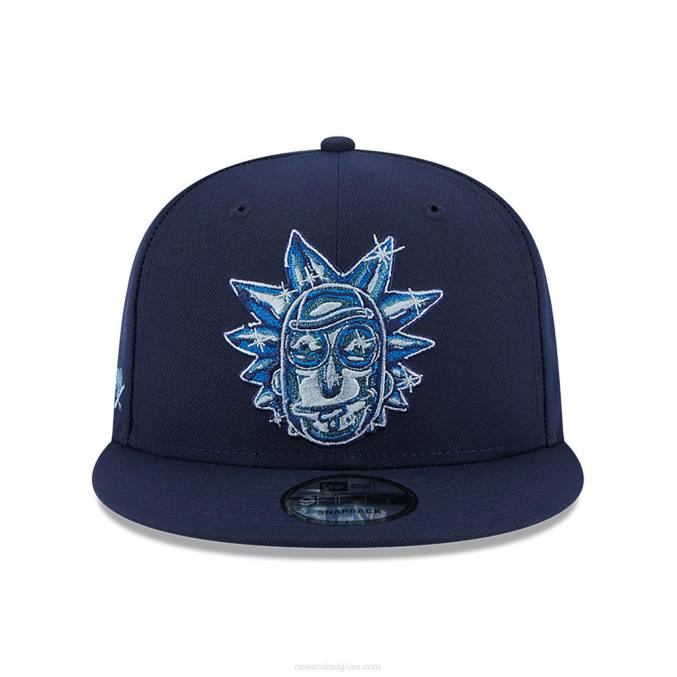 New Era rick and morty blauwe 9fifty snapback pet BT241867