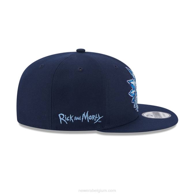 New Era rick and morty blauwe 9fifty snapback pet BT241867