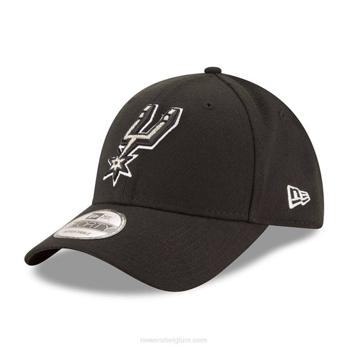 New Era san antonio spoort de league black 9forty cap aan BT241543