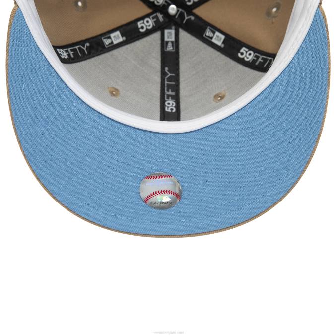 New Era san diego padres 1984 world series camel 59fifty getailleerde pet BT241413