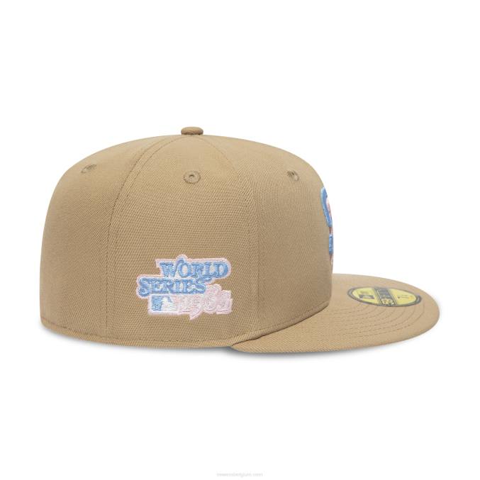 New Era san diego padres 1984 world series camel 59fifty getailleerde pet BT241413
