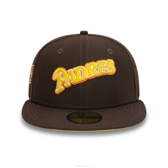 New Era san diego padres 1989 all star game verbrand hout 59fifty getailleerde pet BT241096