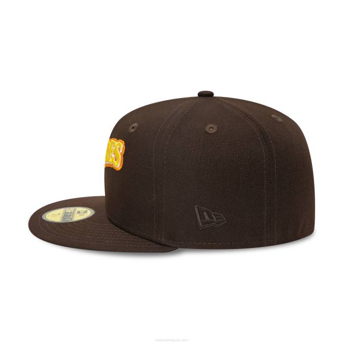 New Era san diego padres 1989 all star game verbrand hout 59fifty getailleerde pet BT241096