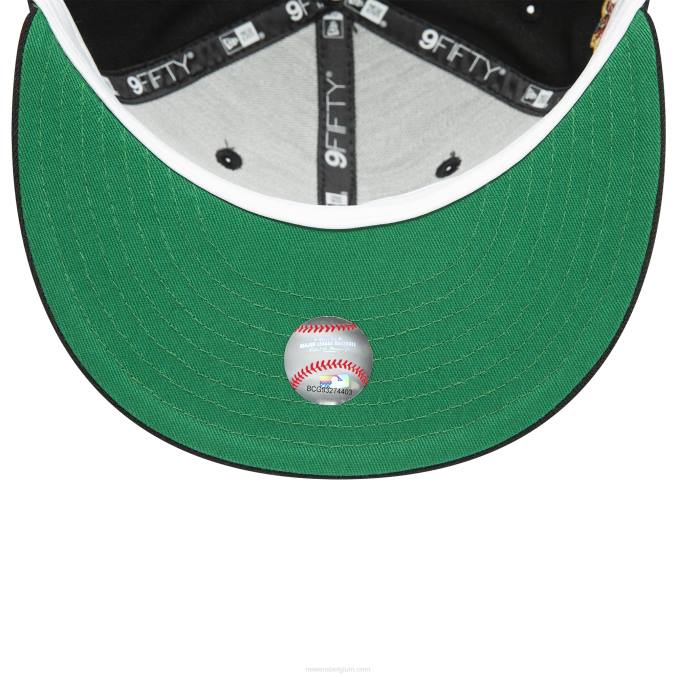 New Era san diego padres 50 zwarte jaren 9fifty snapback pet BT241838