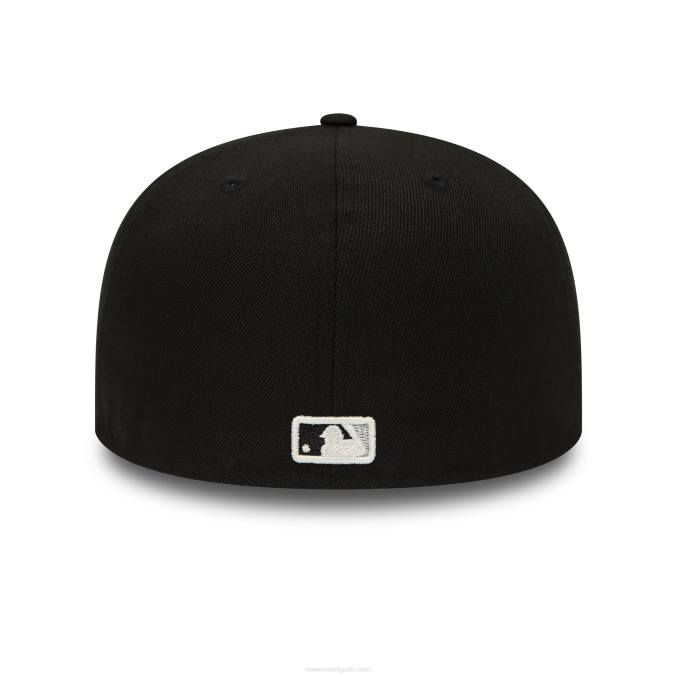 New Era san diego padres glow in the dark zwarte 59fifty getailleerde pet BT24888