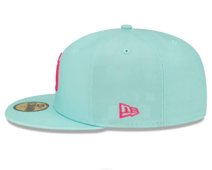 New Era san diego padres mlb city connect groenblauw 59fifty fittedcap BT24848