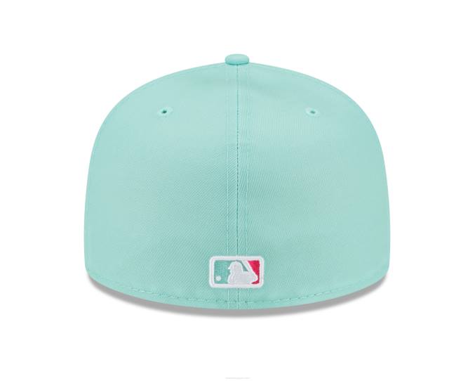 New Era san diego padres mlb city connect groenblauw 59fifty fittedcap BT24848