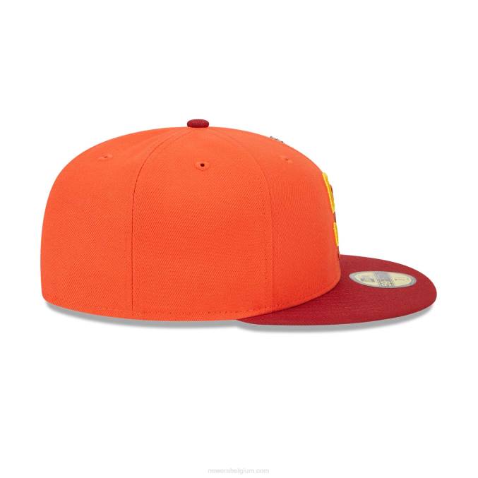 New Era san diego padres outer space oranje 59fifty pet BT24442