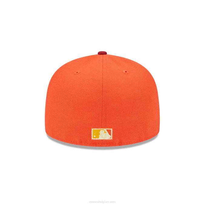 New Era san diego padres outer space oranje 59fifty pet BT24442