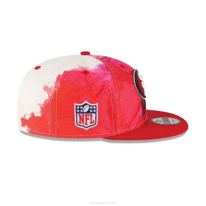 New Era san francisco 49ers nfl sideline 2022 rode 9fifty snapback pet BT241932