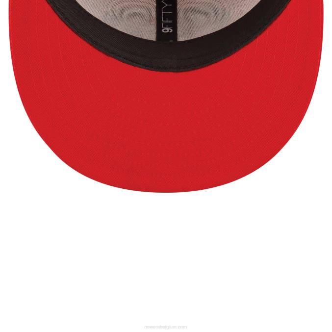 New Era san francisco 49ers nfl sideline 2022 rode 9fifty snapback pet BT241932