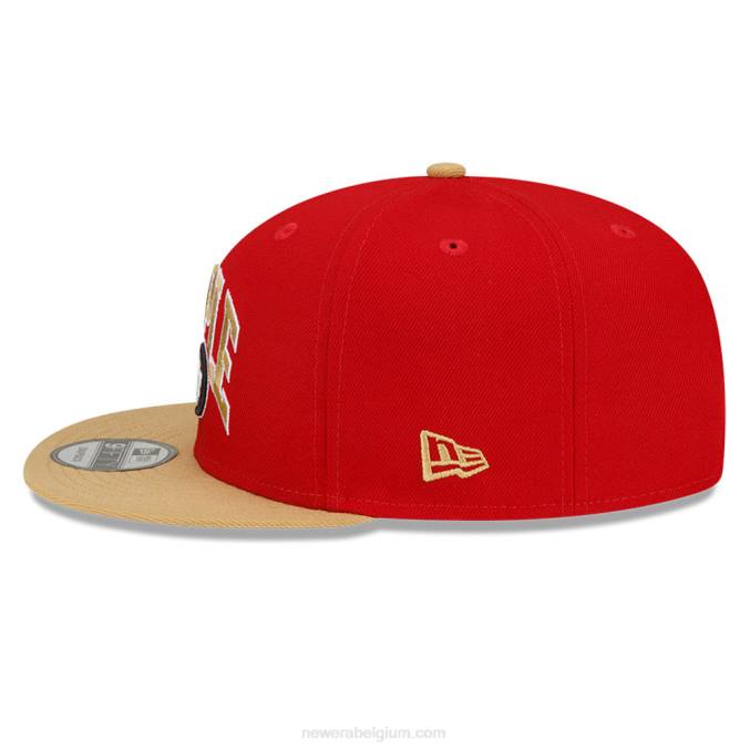 New Era san francisco 49ers x nietje rode 9fifty snapback pet BT241916