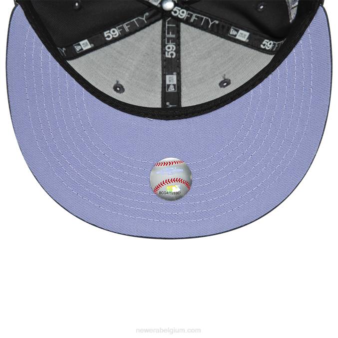New Era san francisco giants donkergrijze 59fifty getailleerde pet BT241201