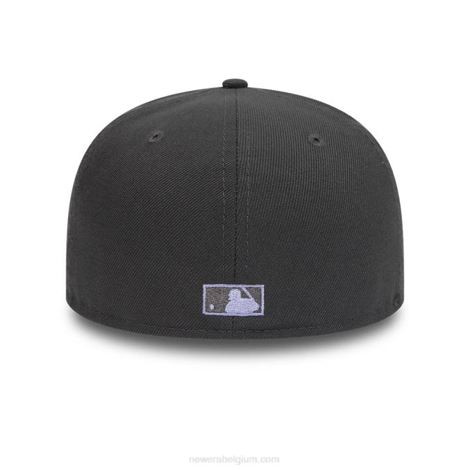 New Era san francisco giants donkergrijze 59fifty getailleerde pet BT241201
