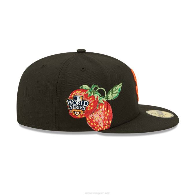 New Era san francisco giants fruit zwart 59fifty getailleerde pet BT241371