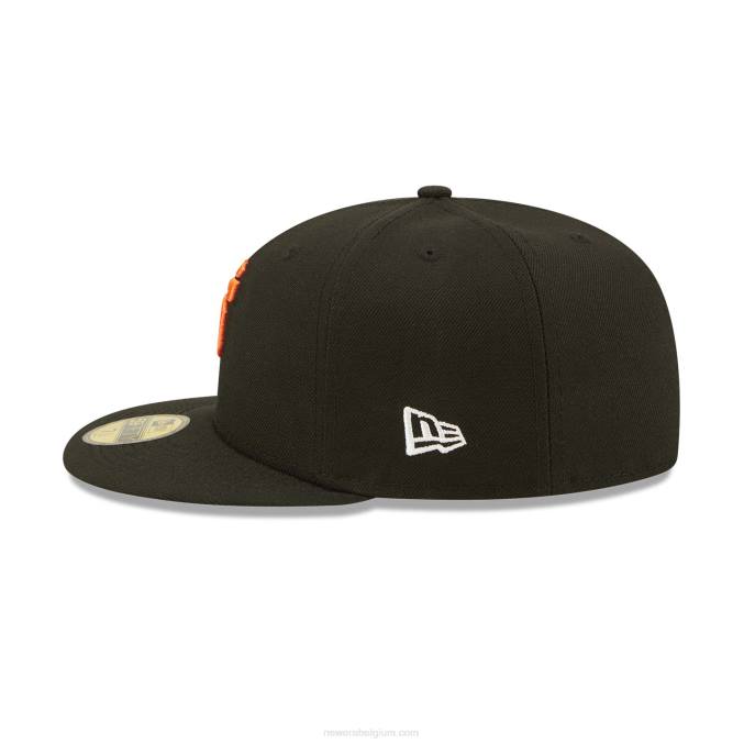 New Era san francisco giants fruit zwart 59fifty getailleerde pet BT241371