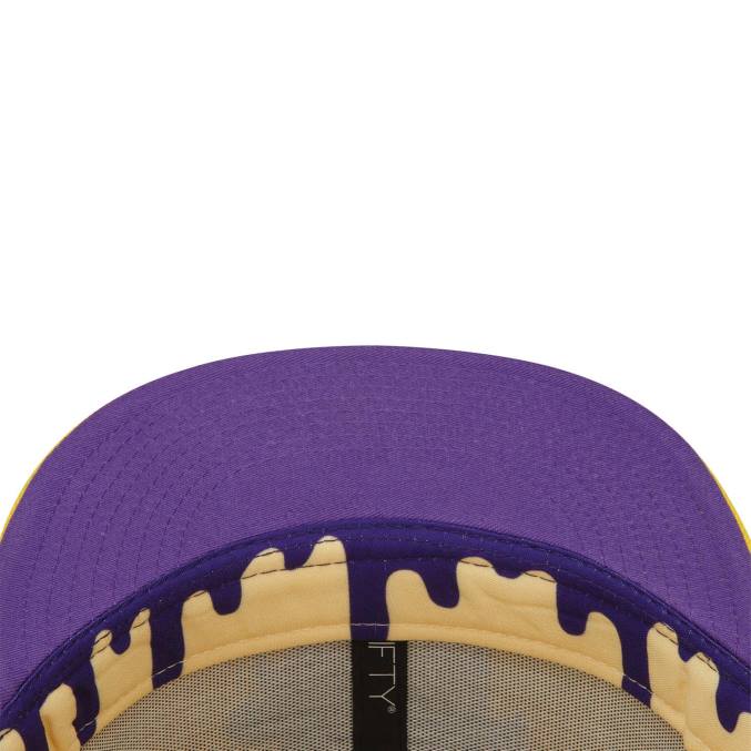New Era san francisco giants ijzige pop knalgele 59fifty getailleerde pet BT24110