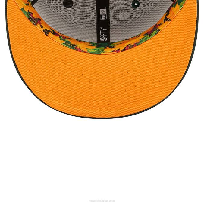 New Era san francisco giants lommerrijke donkergroene 59fifty getailleerde pet BT241192