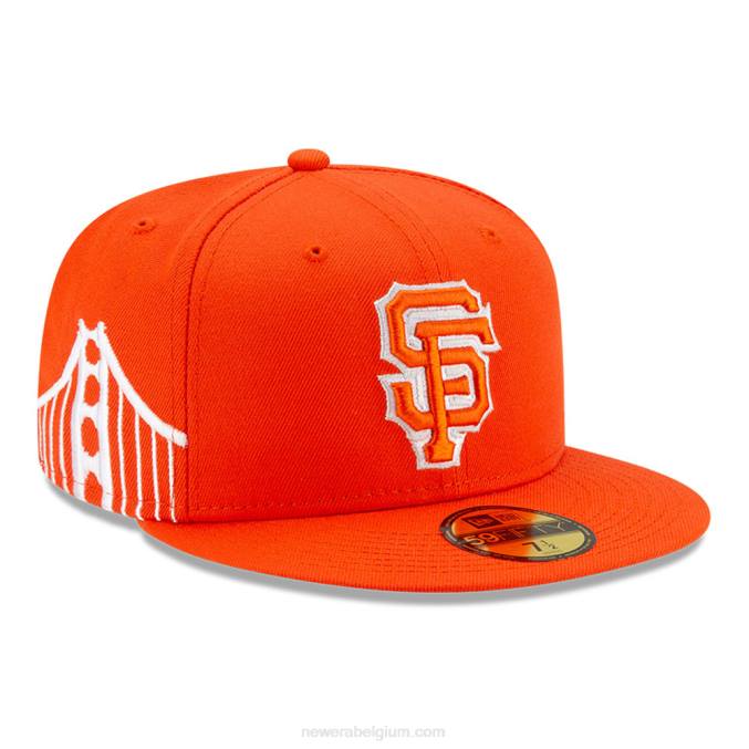 New Era san francisco giants mlb city connect oranje 59fifty cap BT241435