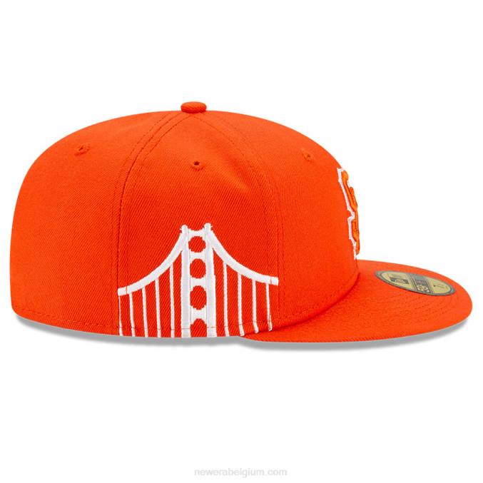New Era san francisco giants mlb city connect oranje 59fifty cap BT241435