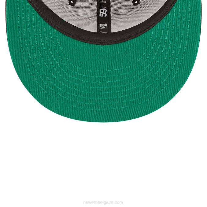 New Era san francisco giants mlb prismatische zwarte 59fifty getailleerde pet BT24672