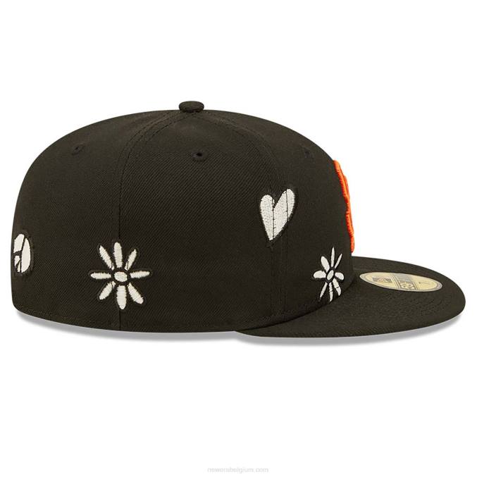 New Era san francisco giants mlb zonlicht pop zwarte 59fifty cap BT241378