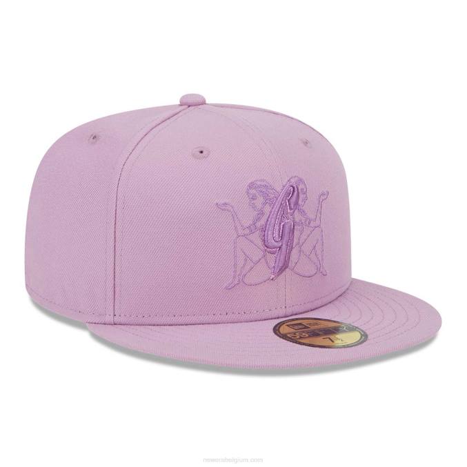 New Era san francisco giants zodiac paarse 59fifty getailleerde pet BT241392